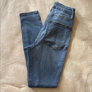 Good American Women's Blue Skinny Jeans